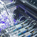 Liquid-cooled server turn-milled Parts-Copper L connector