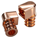 Liquid-cooled server turn-milled Parts-Copper L connector