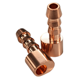 Liquid-cooled server turn-milled Parts-Copper L connector