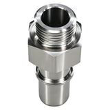 Liquid-cooled server turn-milled Parts-SUS304 male connector